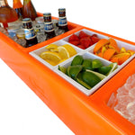 REVO Party Barge Cooler| Orange Burst | Made in USA
