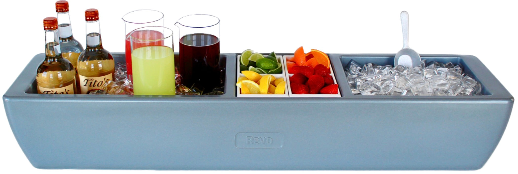 REVO Party Barge Cooler™ Metallic Gray - Main Image