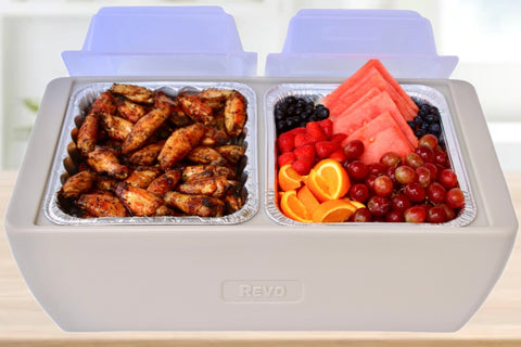 Dubler HEAT Flameless Chafer™ | Greige Mist – REVO COOLERS, LLC