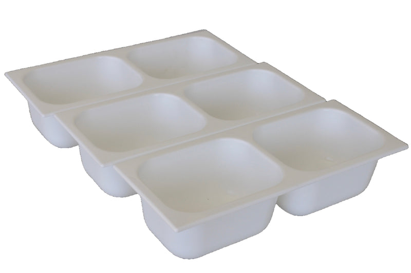 DUBLER Extra Condiment Trays | Set of 3