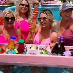 REVO Party Barge Cooler | Pink Coral | Insulated Beverage Tub