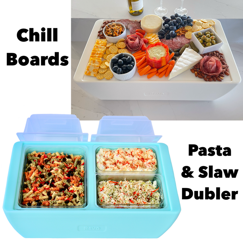 REVO Dubler Cooler, chilled charcuterie boards, food chiller