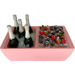 REVO insulated beverage tub for ice bucket, beer bucket, wine bucket and champagne bucket. It also fits half size food trays, hot or cold.