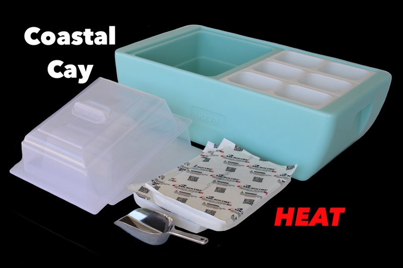 Heats Flameless Food Warming Pads | Water Activated Disposable Food Warmer